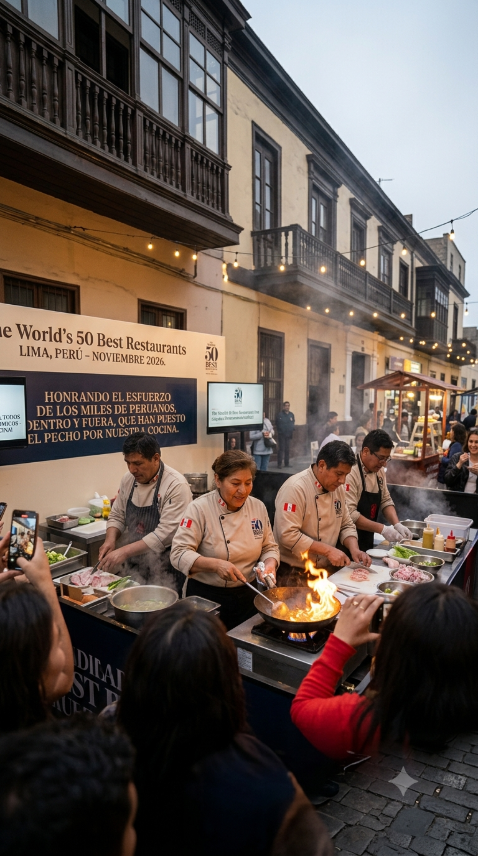 The World’s 50 Best Restaurants han elegido a Perú como sede oficial